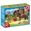 5108 PLAYMOBIL® Shire met paardenbox