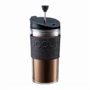 Bodum Travelpress Zwart + extra deksel