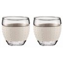 Bodum Pavina Glas Crème 0.35l - set van 2