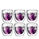 Bodum Pavina dubbelwandig glas 0.25l - set van 6