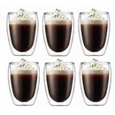 Bodum Pavina dubbelwandige glas 0.35l - set van 6