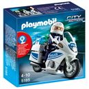 PLAYMOBIL® 5185 Motoragent met zwaailichten