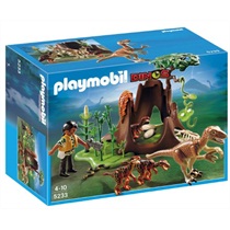 PLAYMOBIL® 5233 Deinonychus en Velociraptor familie