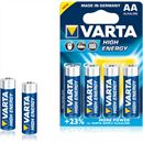 Varta 4906 Batterijen High Energy Alkaline AA: 4 stuks 