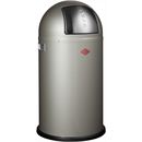 Wesco Pushboy Nieuw Zilver 50 liter