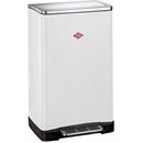 Wesco Big Double Boy pedaalemmer wit 2 x 18 liter