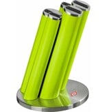 Wesco Wesco Knife Pipe Messenblok excl. messen Lime Groen