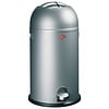 Wesco Kickmaster Pedaalemmer Soft 33L Zilver