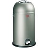 Wesco Kickmaster Pedaalemmer Soft 33L Nieuw Zilver