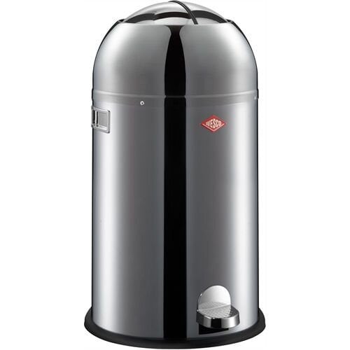 Wesco Wesco Kickmaster Zilver RVS Glanzend 33 liter