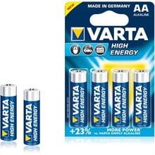 Batterijen Varta High Energy Alkaline AA 4 stuks