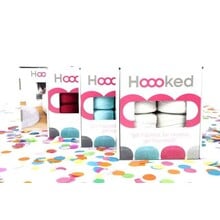 Haakkit Zpagetti Hoooked poef antraciet
