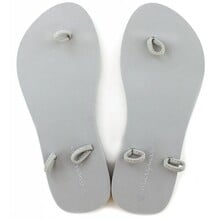 Haakkit Zpagetti Hoooked slipperset grijs