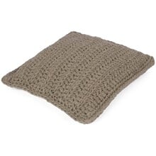 Haakkit RibbonXL Hoooked kussen taupe