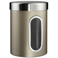 Wesco Wesco Voorraadbus met venster 2l Nieuw Zilver