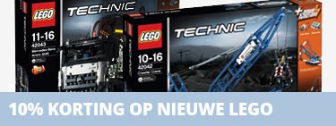 10% korting op LEGO