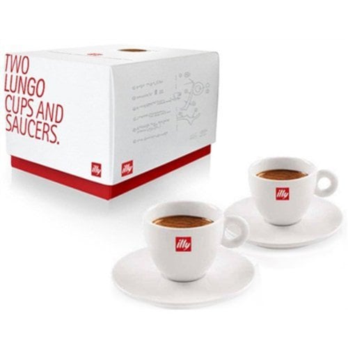 Illy Illy Lungo kopjes 2 stuks in Giftbox