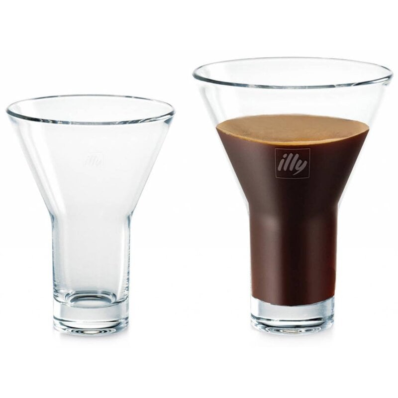Illy illy Glas Freddo 150cc. set van 6