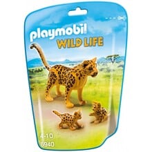 Luipaard met welpen Playmobil
