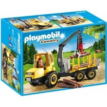 Houttransport met kraan Playmobil